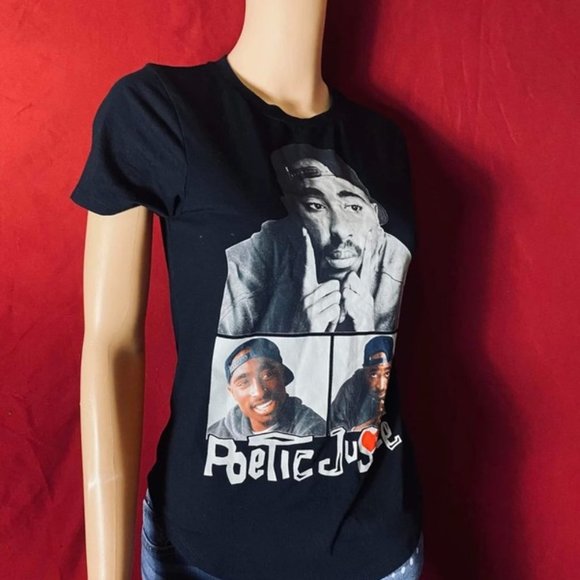 Real chemistries Tupac shirt poetic Justice size smal